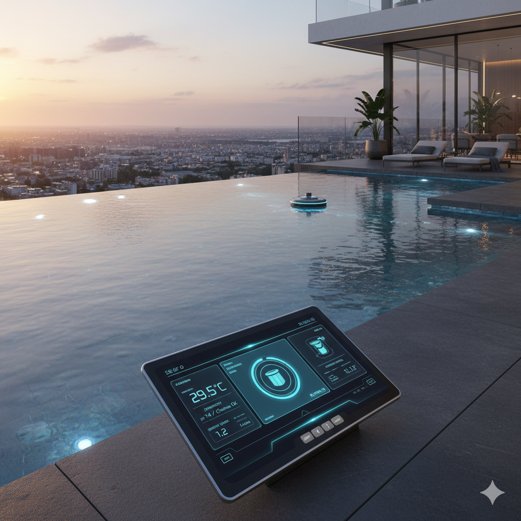 Piscine et nouvelles technologies